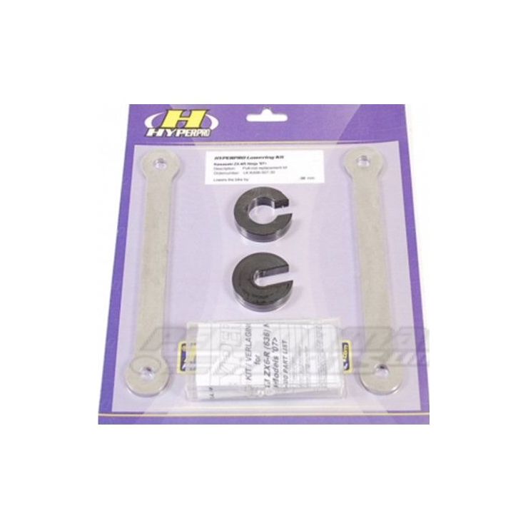 Kawasaki ZX6R 2007+ HyperPro Lowering Kit Moore Speed Racing